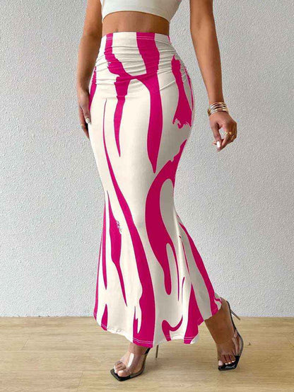 Zebra Slimming Dress – Bold, Elegant & Flattering Fit