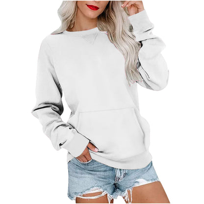 Women's Loose Long Sleeve Sweater – Cozy & Loose Fit