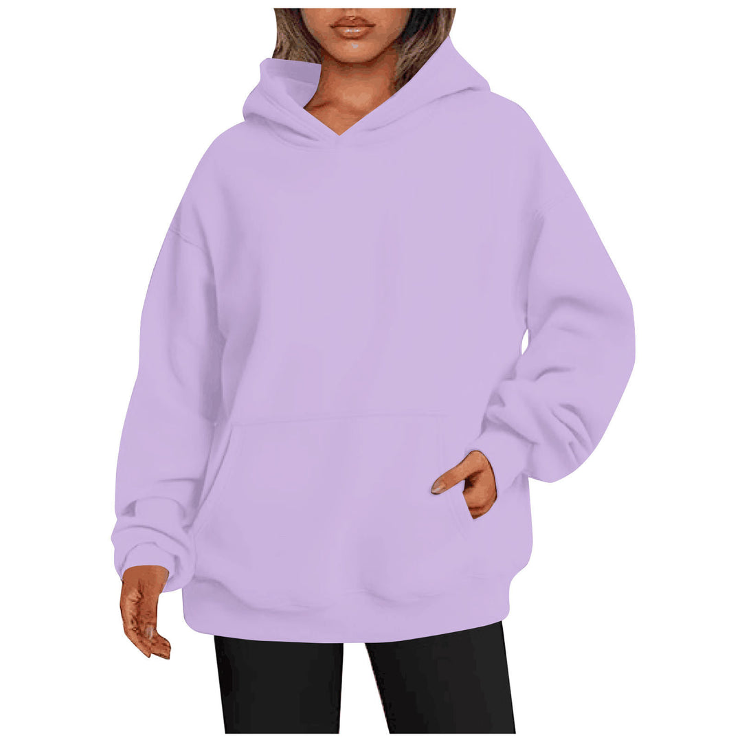 Oversized Women Hoodie With Pockets Casual Pullover Style