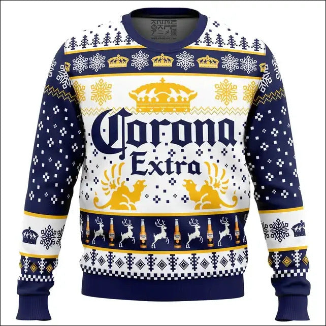 Long sleeve printed sweatshirt with crew neck and loose fit
