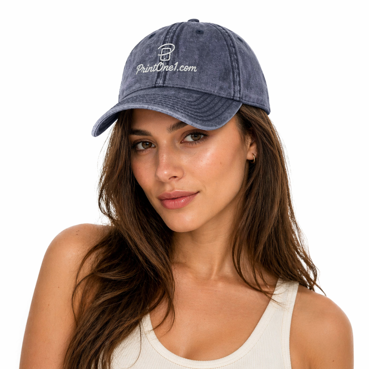 Unisex embroidered baseball cap styled with a blazer for smart casual contrast