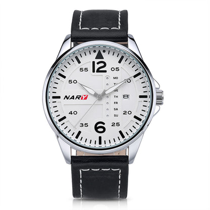 Men's Quartz Watch For Refined Everyday Confidence Look