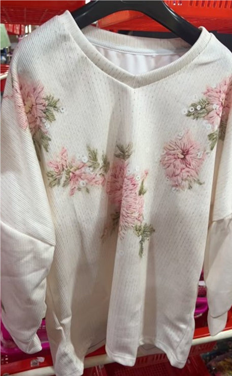 Pull col en V pour femme, style urbain et confortable