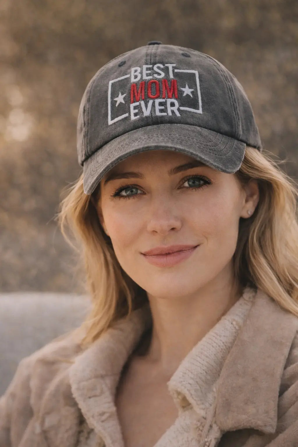 Best Mom Ever Hat Adjustable Cotton Gift She Will Love!