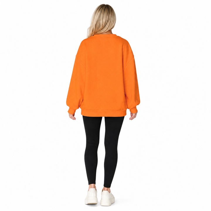 Back view of orange women&