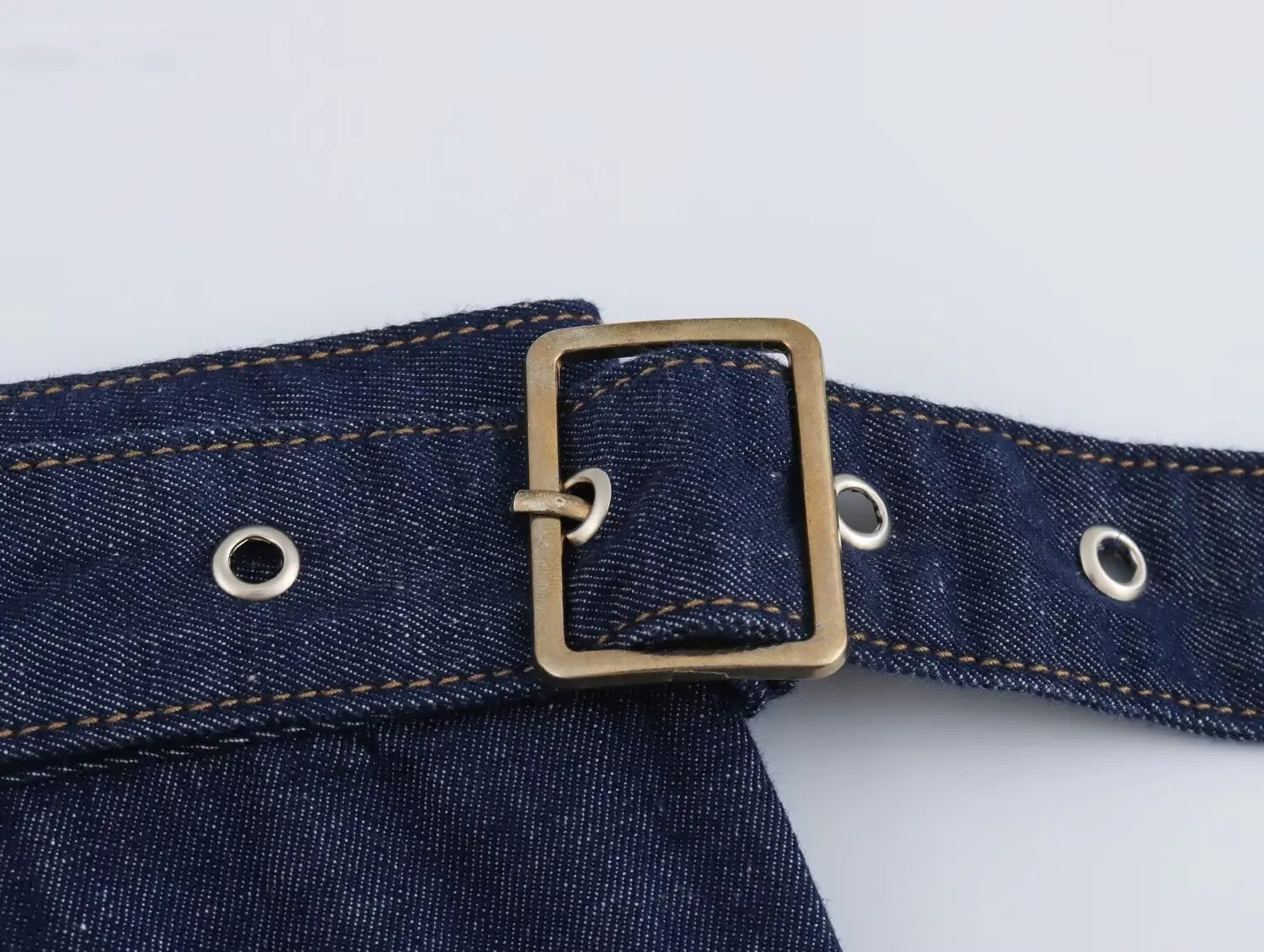 igh waist denim skirt fit comparison on petite and tall body types