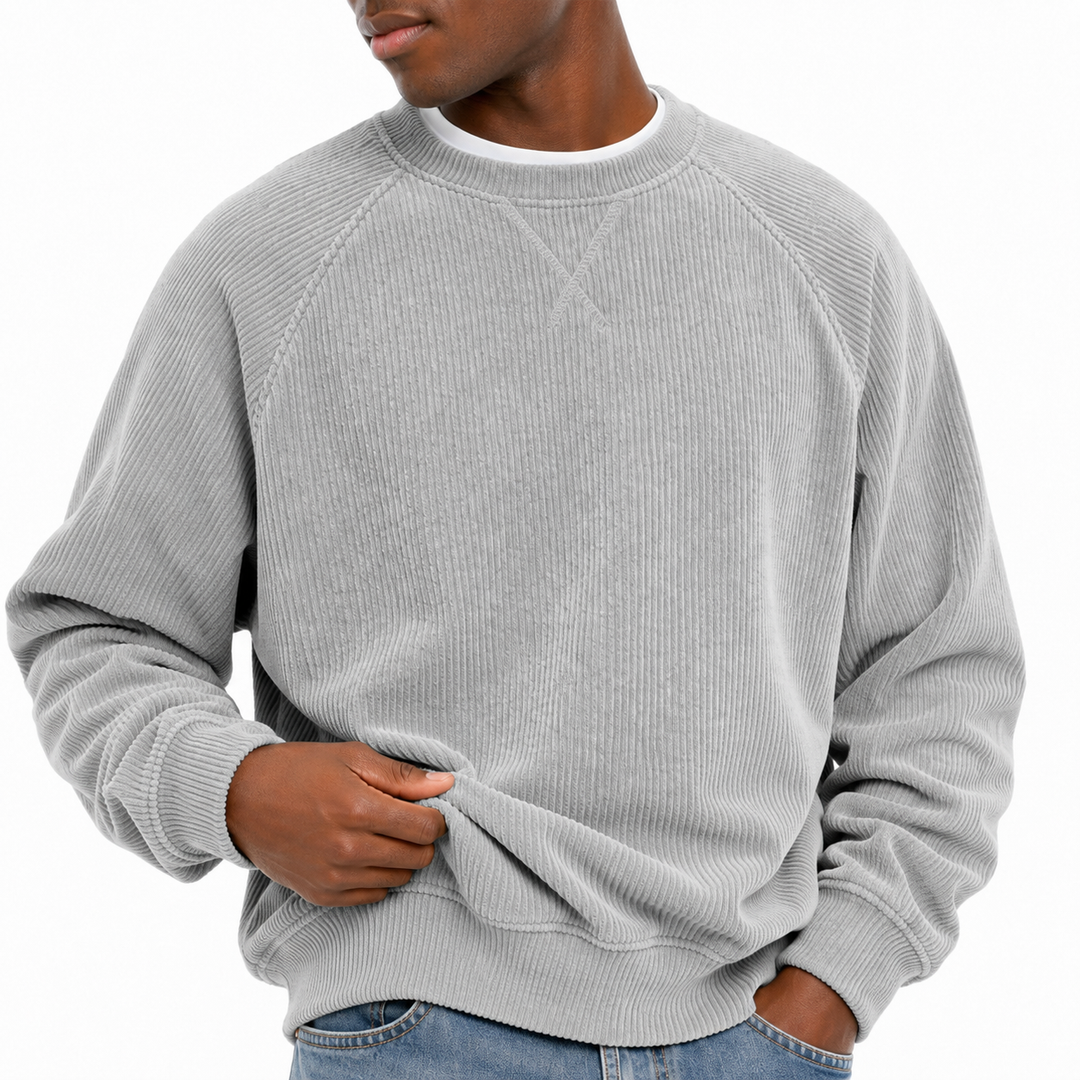 Close-up of a light gray men&