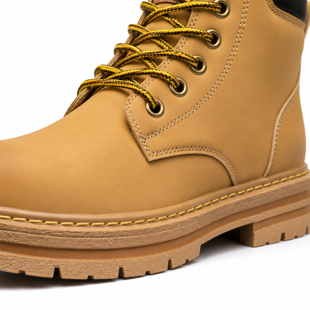 Close-up of tan men&
