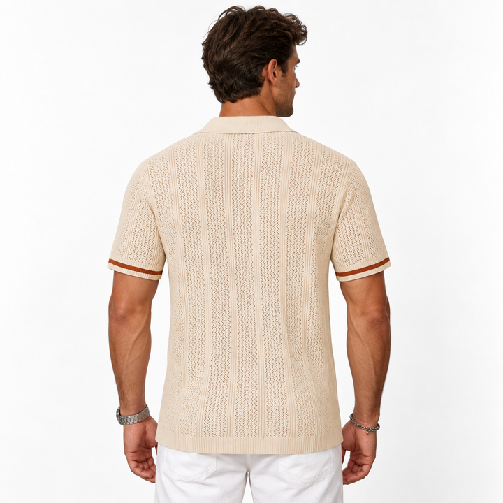 Back view of men&