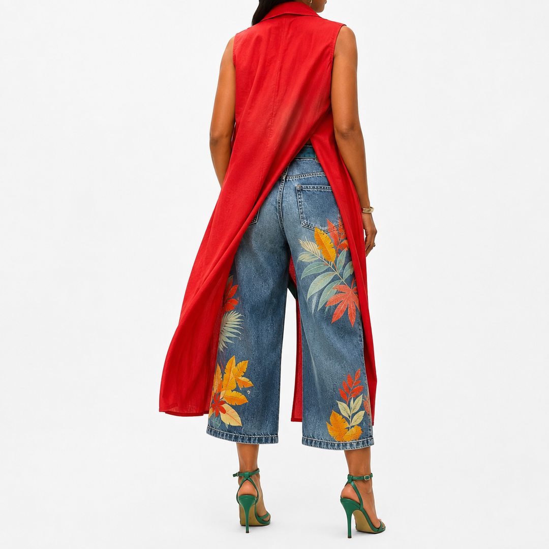 Back view of women&