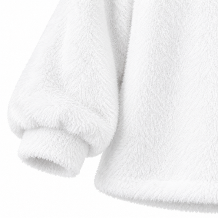 White sleeve and texture detail