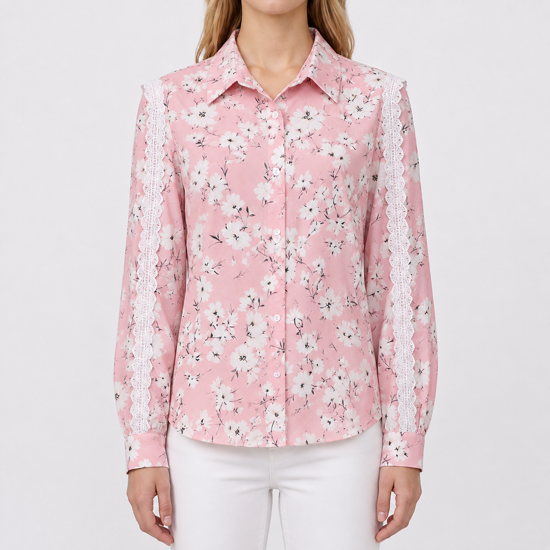 Front view of floral women&