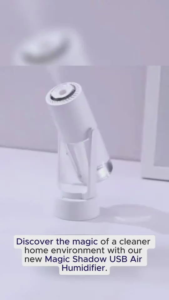 USB humidifier accessories kit with USB cable manual and color box for easy setup at home office or car
