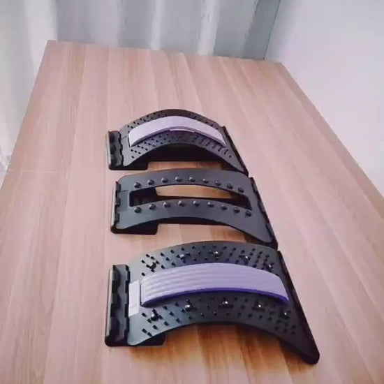 lumbar spine support back stretcher for posture correction and stretching
