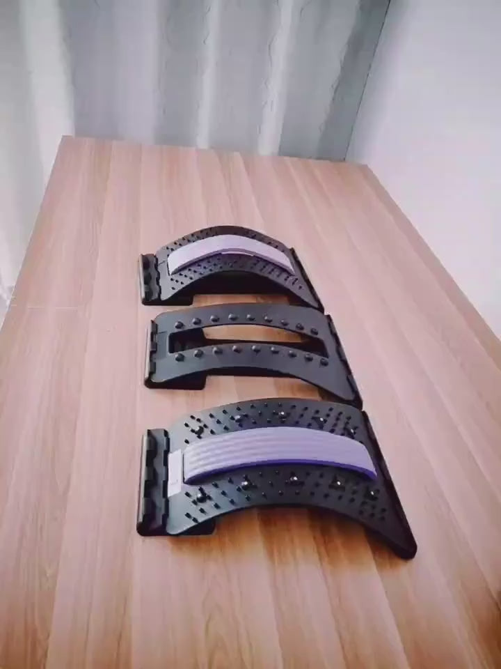 lumbar spine support back stretcher for posture correction and stretching
