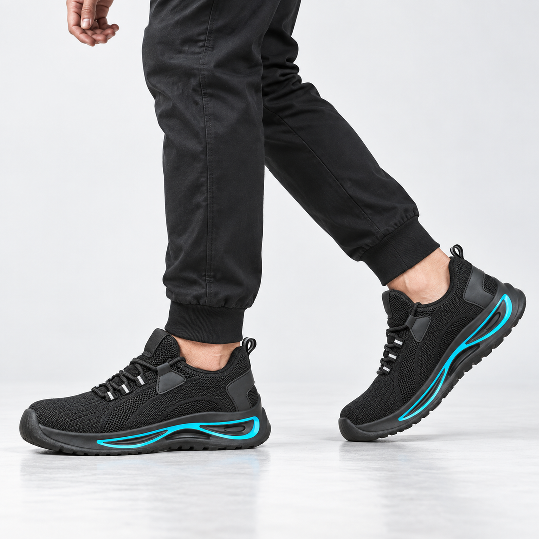 Side fit view of men&