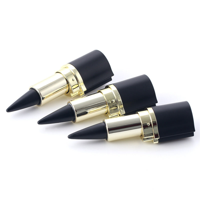 Waterproof eyeliner in black pencil form with matte finish, durable feature, and model 7402-020M for everyday eye definition.