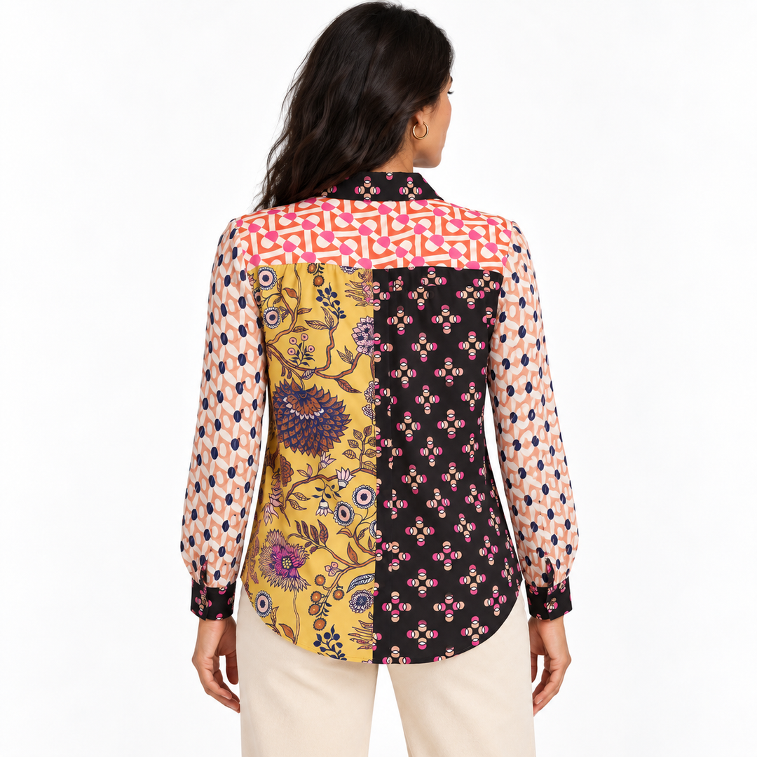 Back view of women&