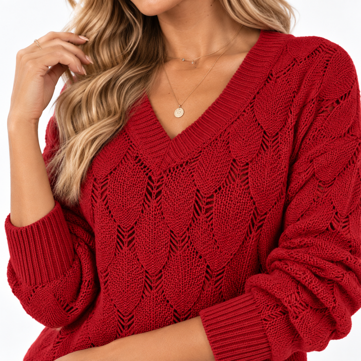 Close-up of red women&