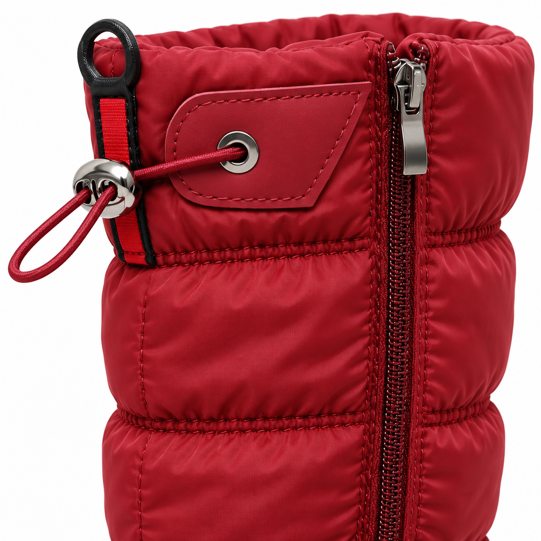 Close-up of a red women&